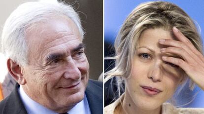 Dominique Strauss-Kahn y Tristane Banon.