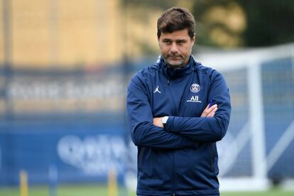 Mauricio Pochettino, entrenador del PSG.