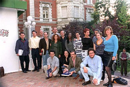 Participantes en el II Congreso de Nuevos Narradores Iberoamericanos, en la Casa de América.
