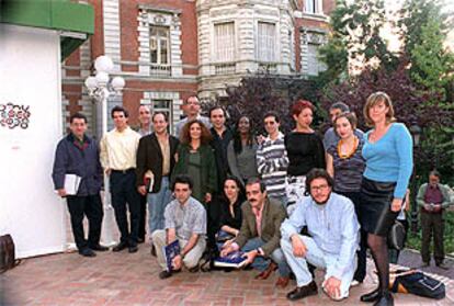 Participantes en el II Congreso de Nuevos Narradores Iberoamericanos, en la Casa de América.