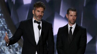 David Benioff y D.B. Weiss, creadores de 'Juego de tronos'.