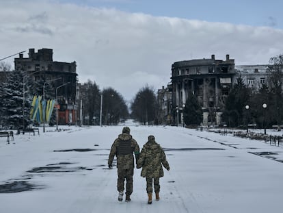 Ukrainian soldiers