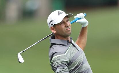 Sergio García, en el Masters.