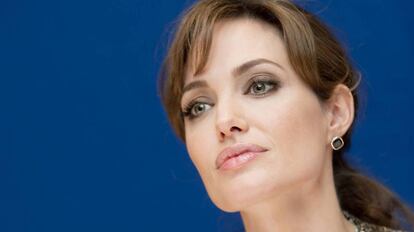 La actriz Angelina Jolie.