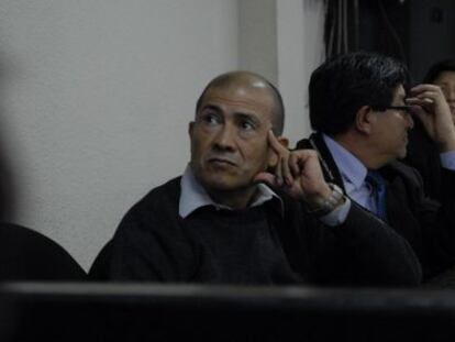 Ferm&iacute;n Solano, durante una audiencia