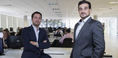 Diego Cabezudo y José Antonio Arribas, consejero delegado y COO de Gigas.