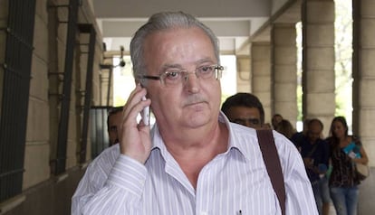 El exconsejero andaluz de Empleo Antonio Fernández, en 2014.