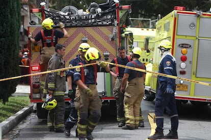 Bomberos y organismos de socorro atendieron la emergencia.