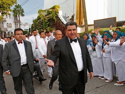 Naasón Joaquín García, líder de la iglesia La Luz del Mundo, en una imagen de 2018.