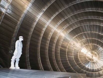 Un experimento de neutrinos en Karlsruhe, Alemania