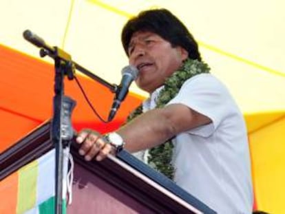 En la imagen, el presidente de Bolivia, Evo Morales. EFE/Archivo