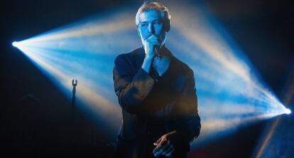 El cantant Matisyahu, durant un concert a Seattle, a l'octubre.