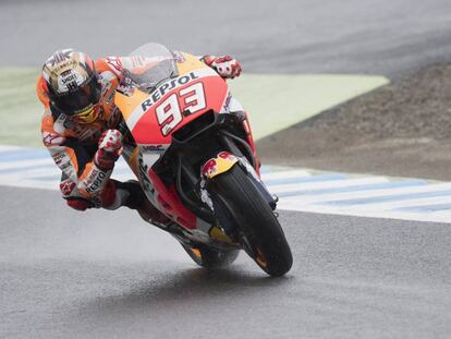 Marc M&aacute;rquez, en el gran premio de Jap&oacute;n.