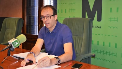 Marc Solsona, alcalde de Mollerussa.