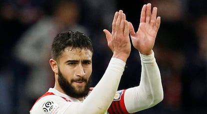 Fekir, en su último encuentro ante el Toulouse.