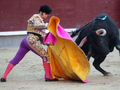 Morante de la Puebla, el pasado 23 de mayo en Las Ventas. 