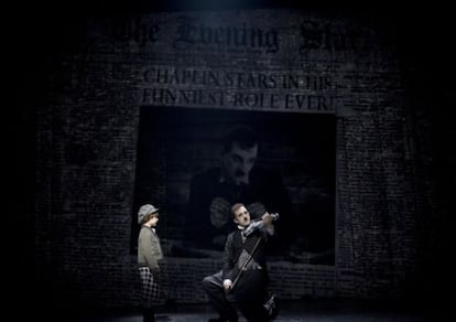 Ensayo del musical 'Chaplin'.