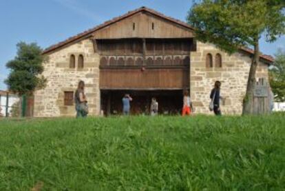 El caserío de Landetxo, en Mungia (Bizkaia).