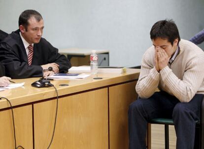 José Diego Yllanes, durante el juicio celebrado en Pamplona por la muerte de Nagore Laffage.