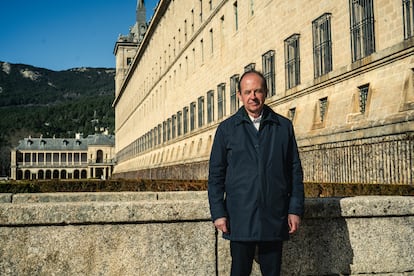 El jefe del Departamento de Arquitectura y Jardines de Patrimonio Nacional, Luis Pérez de Prada.