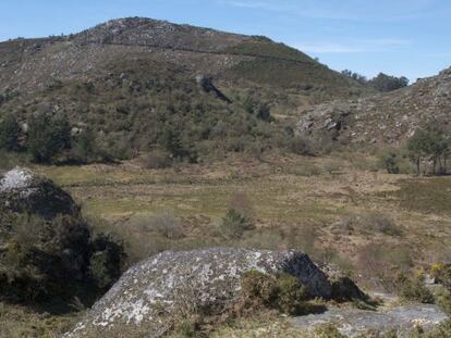 &Aacute;rea de la Serra do Su&iacute;do, en Covelo, donde se ubicar&iacute;a la mina. 