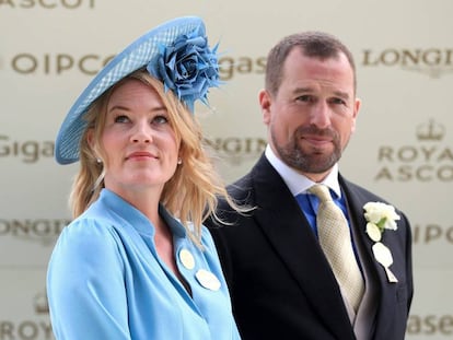 Peter Phillips y Autumn Kelly, el pasado junio en Ascot.