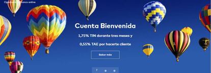 Nueva p&aacute;gina web de Openbank.