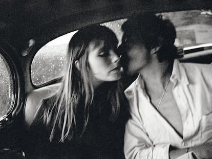 Jane Birkin y Serge Gainsbourg.