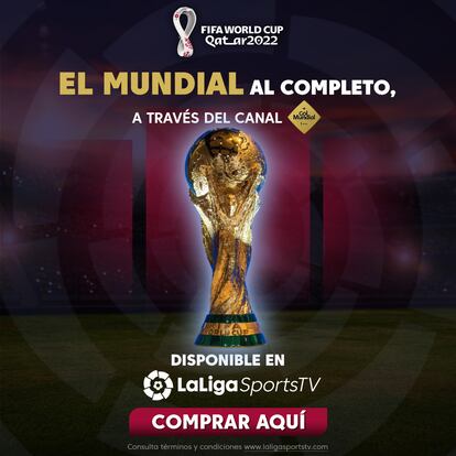 Imagen promocional de LaLigaSportsTV, que emitirá Gol Mundial.