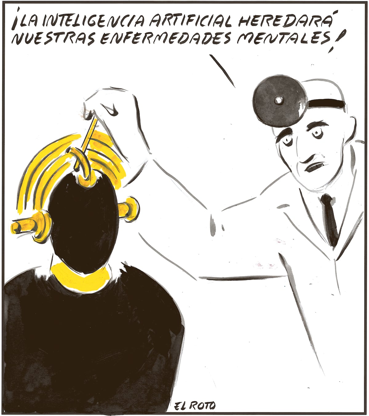 El Roto: la salud mental de la IA