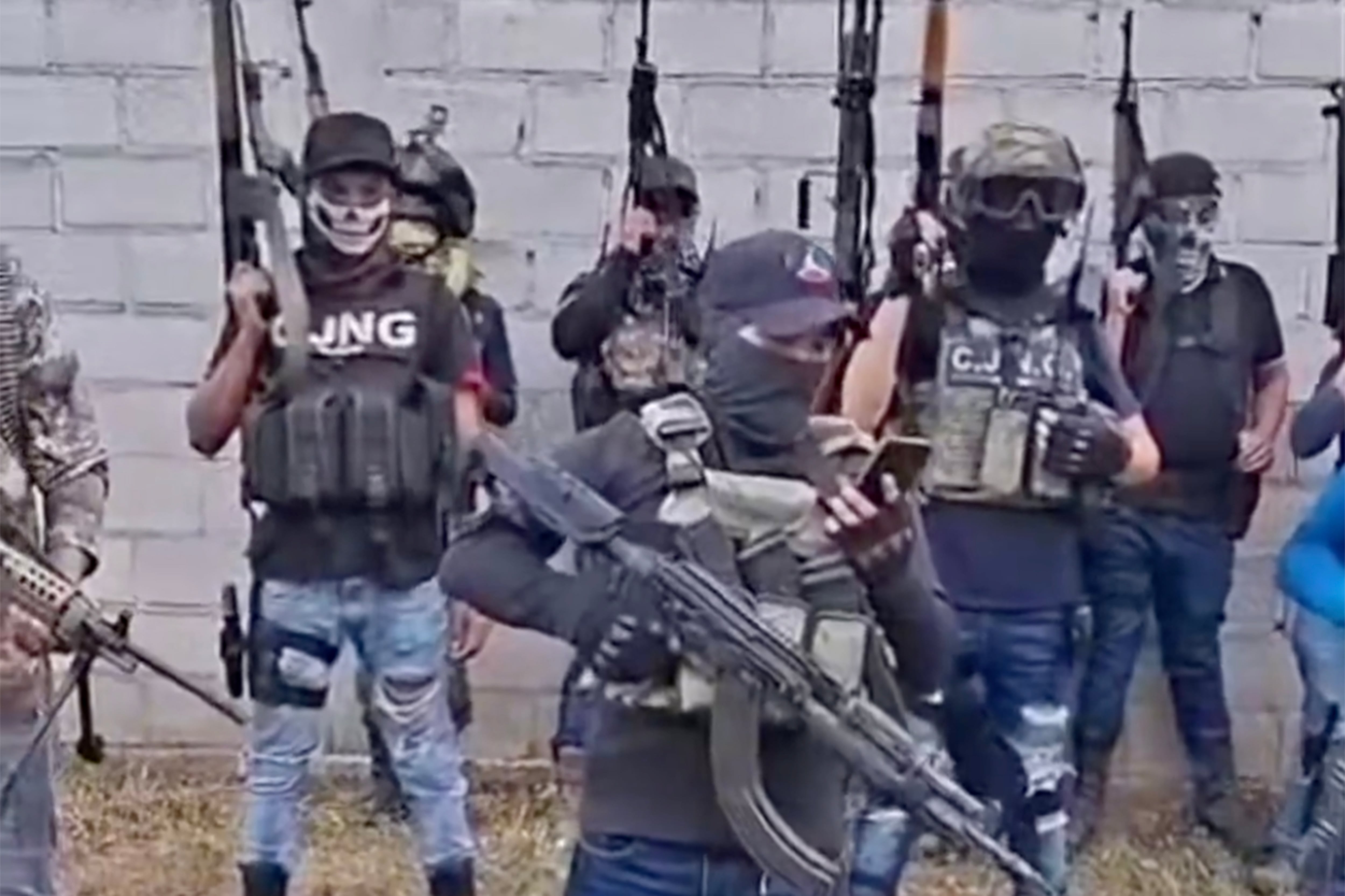 El Cartel Jalisco declara la guerra a las células criminales de Ciudad de México en un video difundido en redes