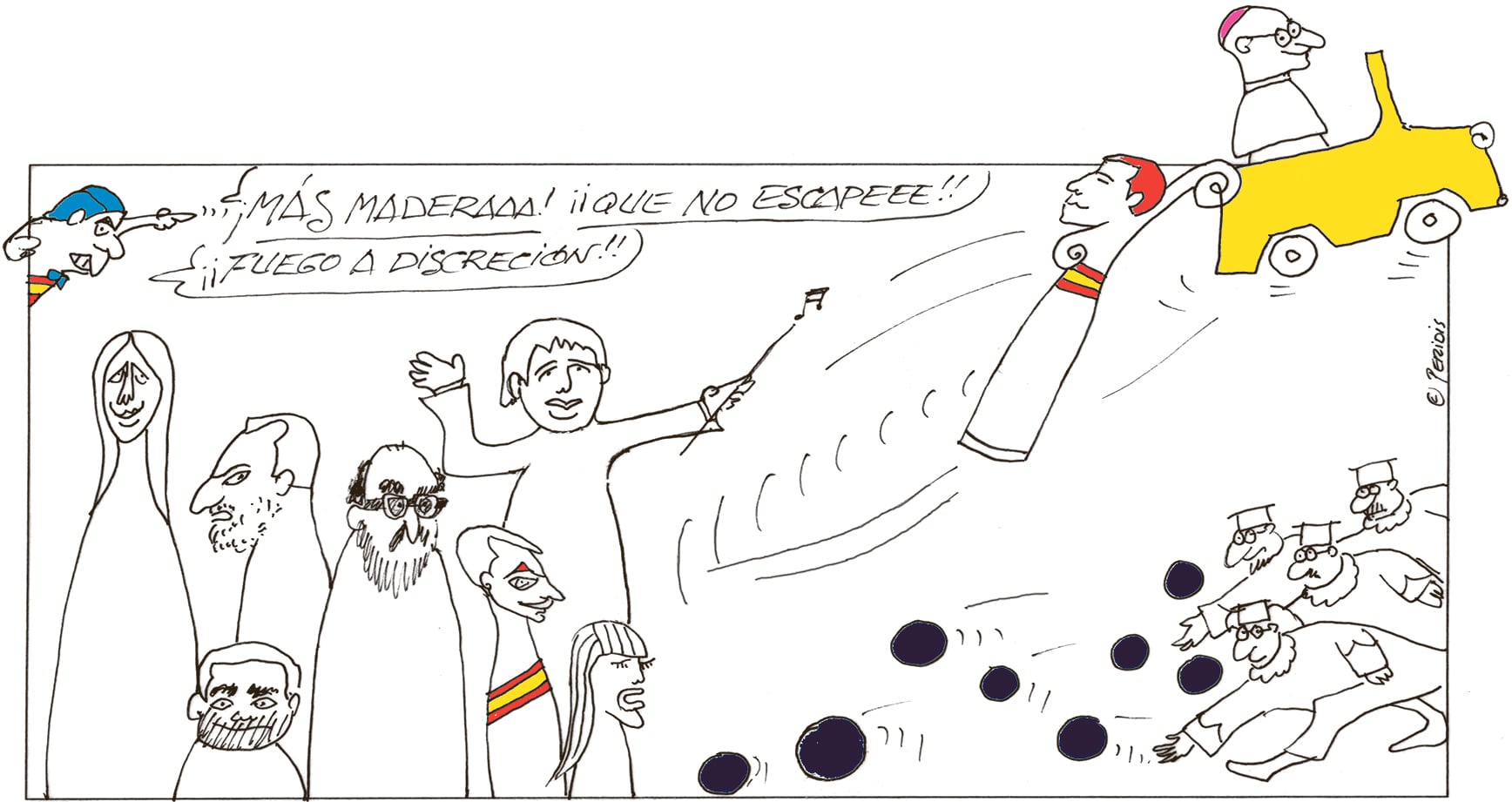 Peridis: “¡Que no escape!”