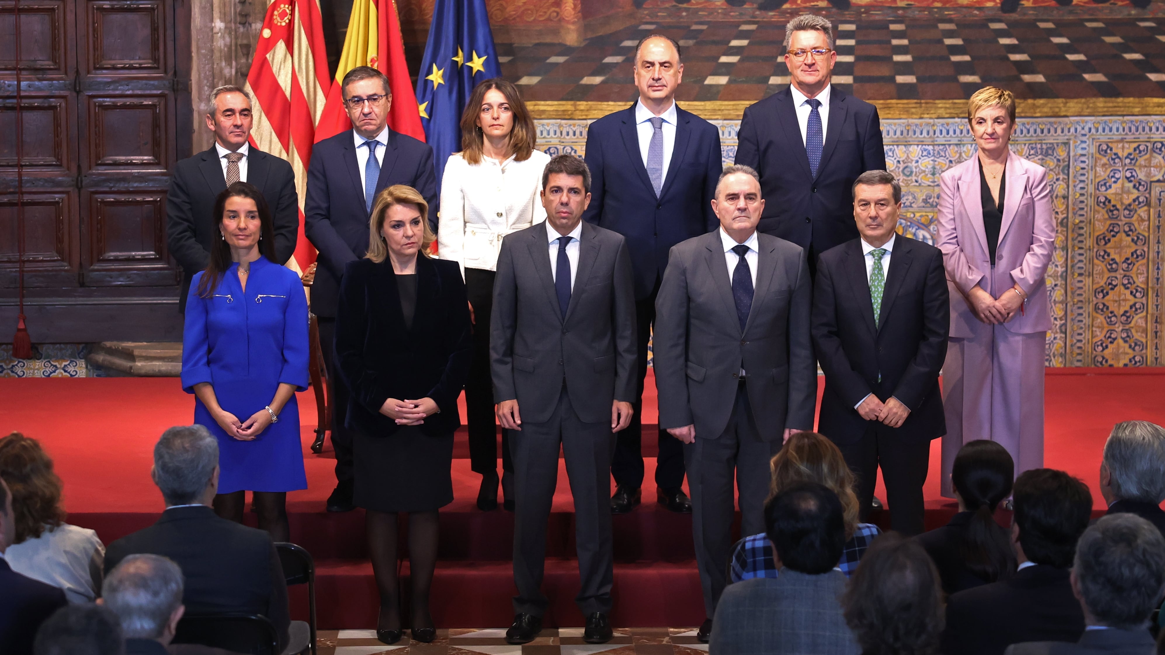 Carlos Mazón mete presión ahora a los nuevos miembros del Consell, un mes después de que la dana arrasara Valencia