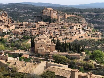 Alquézar, la villa mejor conservada del parque natural de la Sierra y los Cañones de Guara.