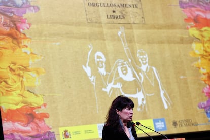 Inauguración del acto "Orgullosamente libres"