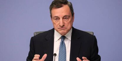 El presidente del Banco Central Europeo (BCE), Mario Draghi.