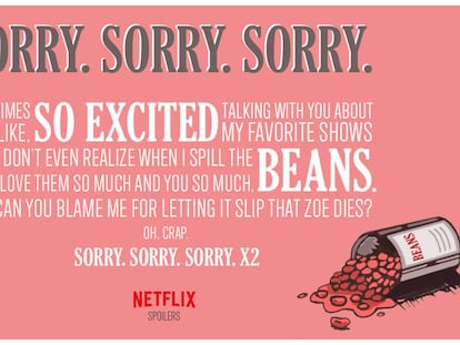 ¿Qué tipo de 'spoileador' eres?