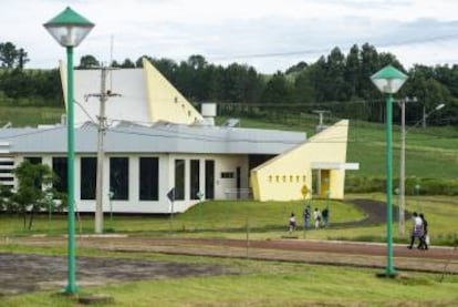 Campus da UFFS dentro do Assentamento 8 de Junho, em Laranjeiras do Sul.