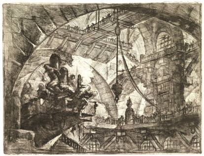 Gravats de Piranesi, com la sèrie Carceri d'Invenzione, han inspirat Clarke. 