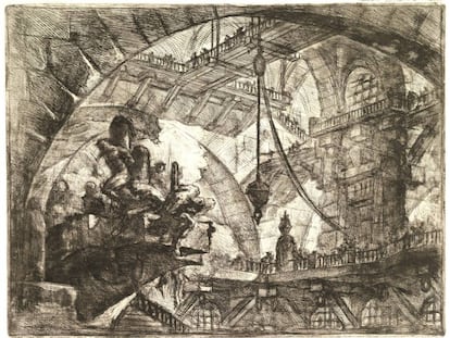 Gravats de Piranesi, com la sèrie Carceri d'Invenzione, han inspirat Clarke. 