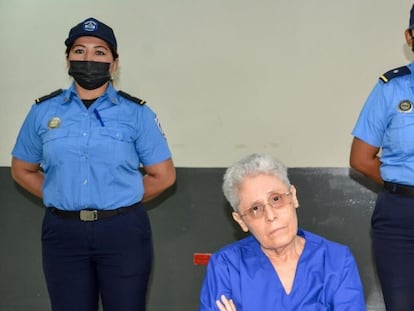 La guerrillera y presa política nicaragüense Dora María Téllez, el pasado agosto.
