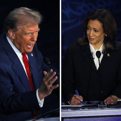 Cara a cara entre Trump y Harris