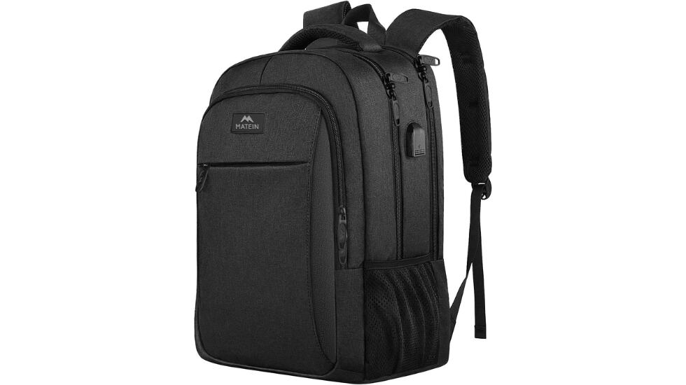 La mochila cuenta con un bolsillo antirrobo para guardar los objetos más valiosos.