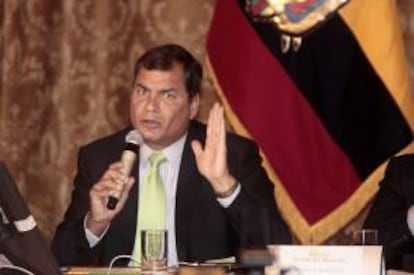 En la imagen, el presidente de Ecuador, Rafael Correa. EFE/Archivo