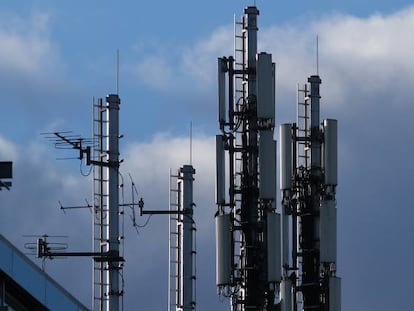 Torres de telecomunicaciones en Alemania.  