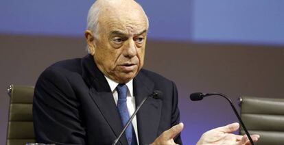 El presidente del BBVA, Francisco González.