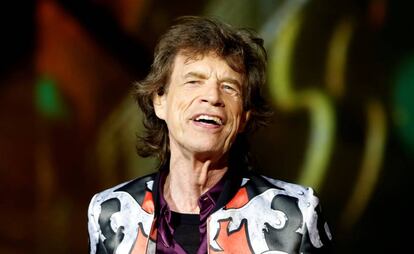 Mick Jagger, en un concierto de los Rolling Stones el pasado verano.