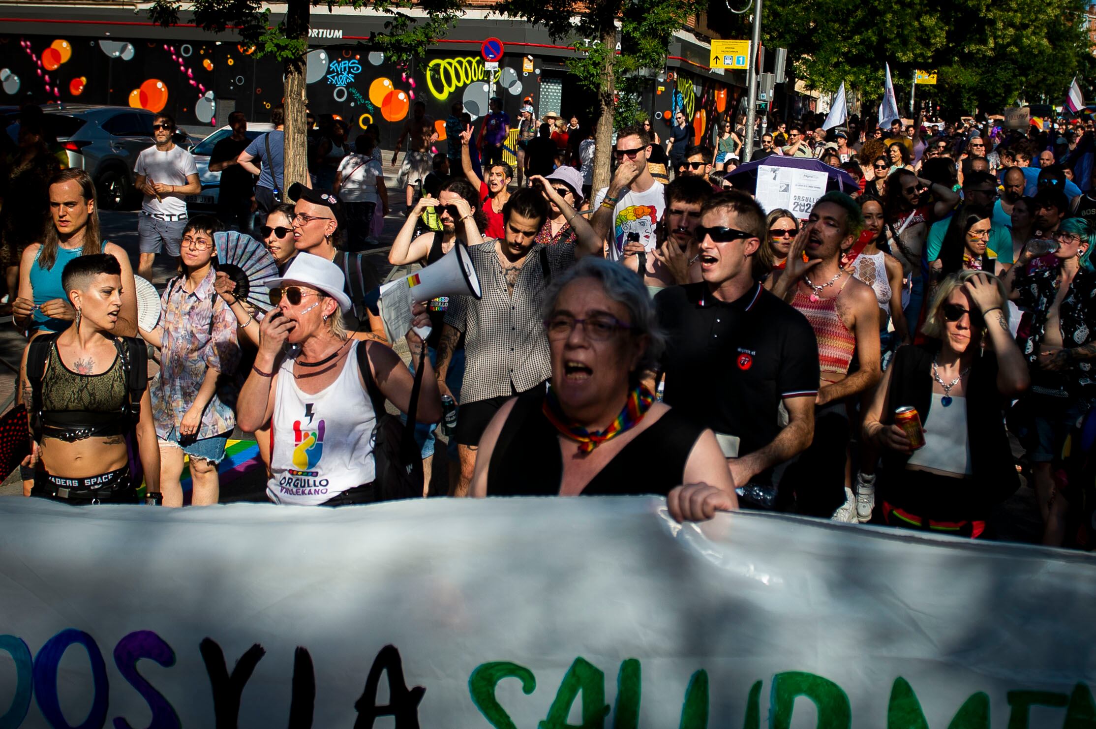 Desfile del Orgullo Vallekano en 2023.