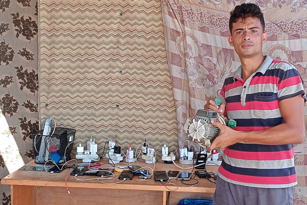 Abdallah and the odyssey of buying two batteries that save lives in Gaza