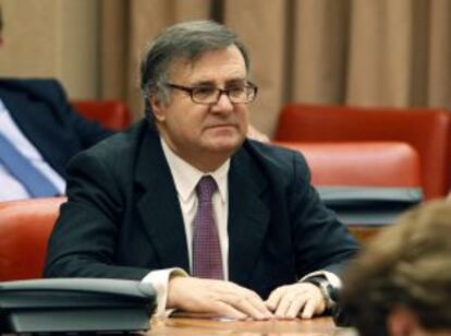García-Tizón, tras su elección como presidente de la Comisión Constitucional.